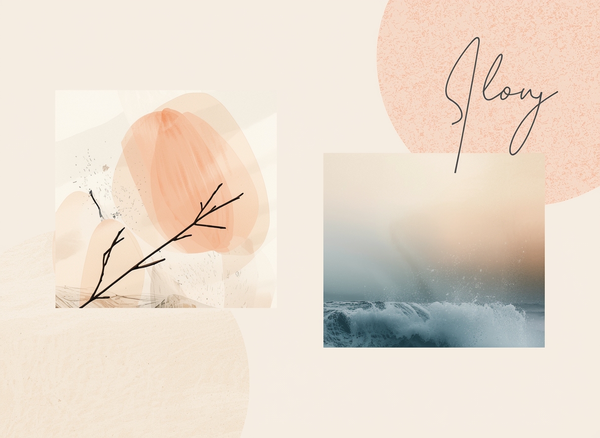 Balanced shapes representing steady daily rhythm